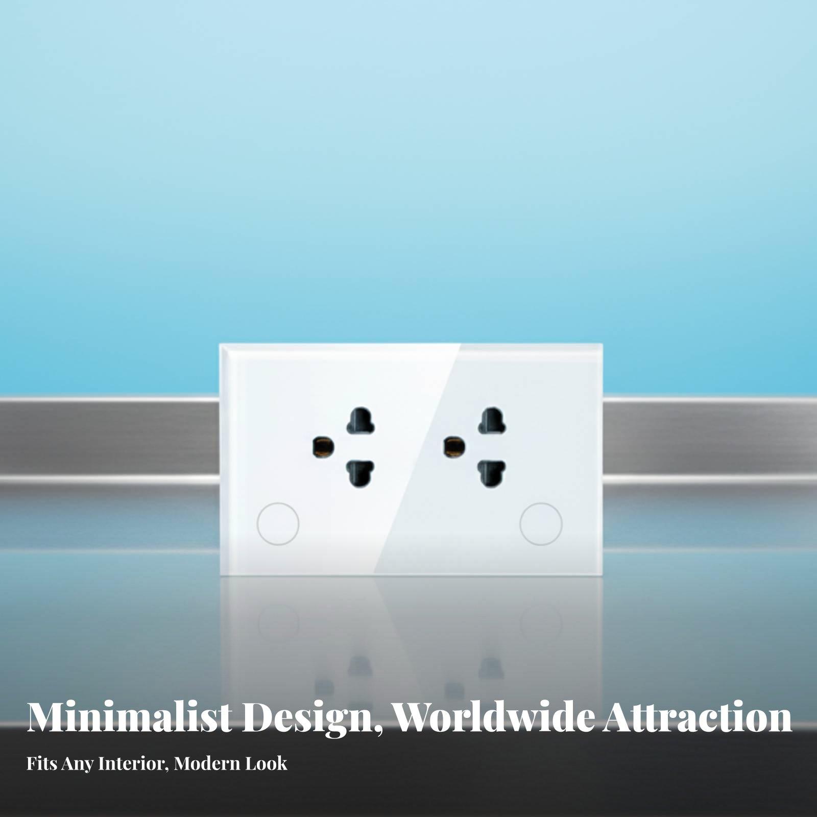 Matter Enabled Wifi Wall Socke - Timer Dual Outlet recension och pris